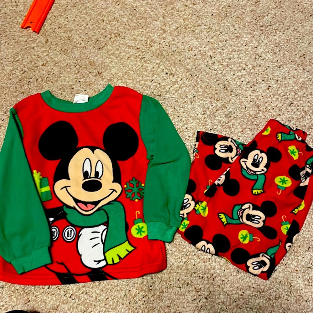 Mickey Mouse Christmas jammies